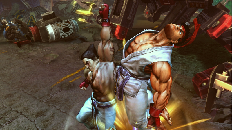 Illustration for article titled Street Fighter X Tekken Screens